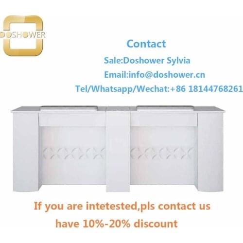 Nail tech furniture with manicure table set for nail bar table manicure