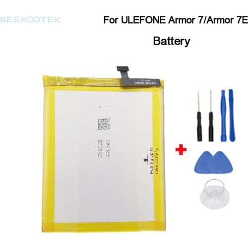 New Original Ulefone Armor 7,Armor 7E Battery Phone Battery 5500mAh GQ3083 Parts For Ulefone Armor 7E 6.3inch Smartphone