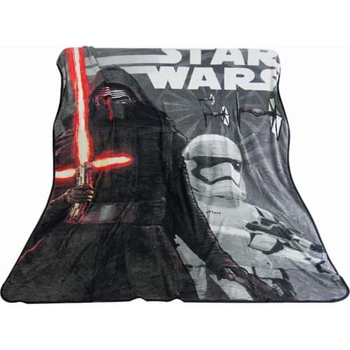 Star Wars Darth Vader Hero Blanket Bedspread Movie Fans Soft Fleece Plush Throw Blanket Air/Sofa/Bedding Boys Children Kids Gift