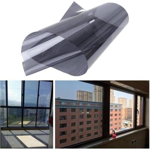One Way Mirror Film Privacy Self Adhesive Residential Control Anti Reflection Glare Heat UV DIY Windows Ultimate Cover Cont