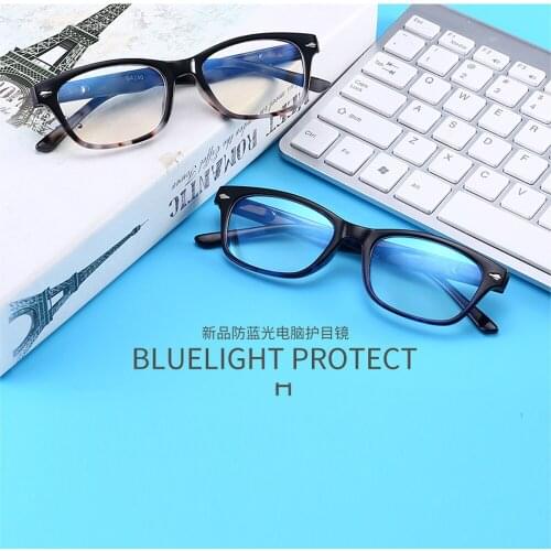 CLARA VIDA Rectangule Frame for Computer Business Anti-blue Light Protect Eyes Reading Glasses Unisex+1.0 +1.5 +2.0 To +4.0