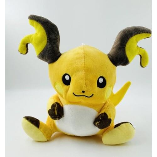 Anime Games Original Pokemon Pikachu Series 20CM Raichu Plush Toy Swire Armor Stuffed A Birthday Present For Children