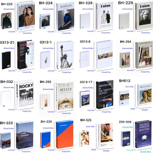 Can Open Fake Book Home Decorative Books Modern Simulation Fashion luxury Home Decor Creative Fashion Home Decor Book