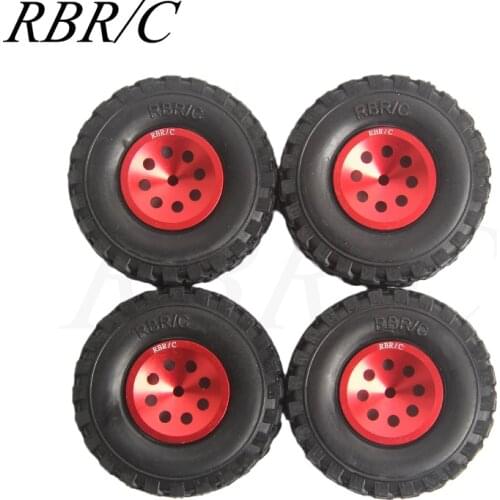 RBR/C WPL D12 Off-Road Climbing Remote Control Truck Car Model Modified Toys Simulation Solid Metal Tire DIY Upgraded Part R613