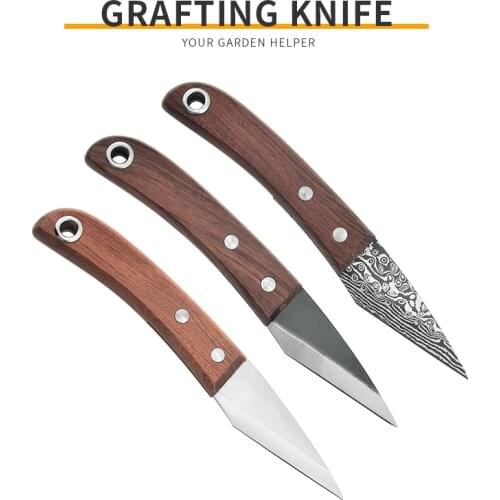 HDL Garden Grafting Knife Potted Seedling Grafting Tools Fruit Tree And Vegetable Non-Foldable Pruning Cutting Machine