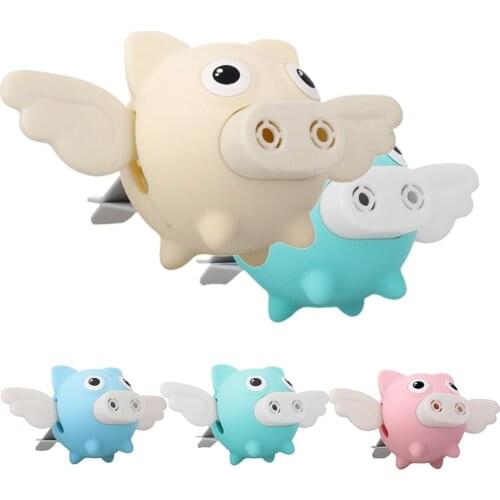 Car Styling Air Conditioning Car Interior Air Vent Decoration Perfume Cute Pig Creative Fragrance Air Freshener Holder Container