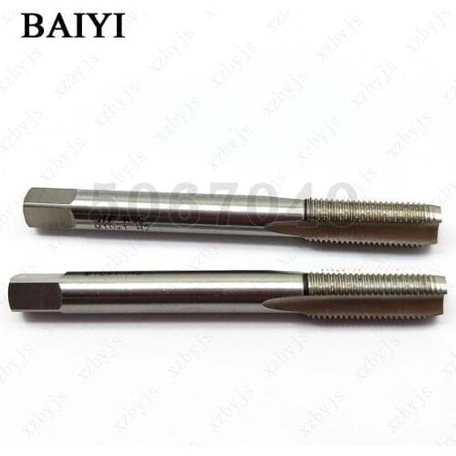 TM10X1mm M10*1MM Thin shank machine tap straight groove tap circular plate die hand tool round tapping die tapping thread kit