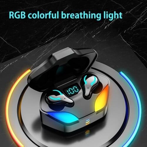 100PCS X1 TWS Earphone Wireless Bluetooth-compatible V5.1 AI Control Gaming Headset Stereo With Microphone Noise Reduction