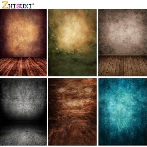 SHENGYONGBAO Vinyl Retro Wooden Floor Children Baby Photography Backdrops For Photo Studio Background Props 21622 SLFG-01