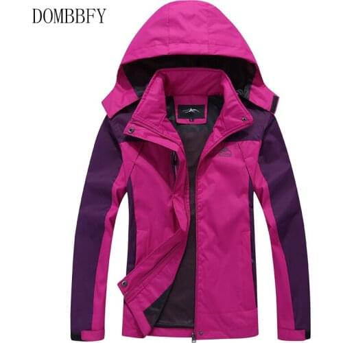 Womens Spring Autumn Casual Solid Jackets Breathable Windbreakers Women Waterproof Coats Female Outdoor Sportswear Overcoats