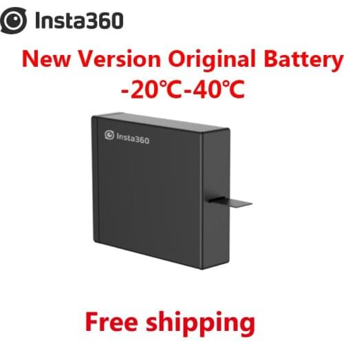 100% Original New Version Battery For Insta360 ONE X 1050mAh LiPo Cold Batteries Insta 360