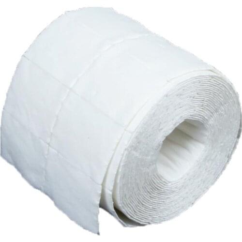 500pcs High Quality Wipes Nail Polish Acrylic Gel Remover Towel Paper Cotton Pads Salon Nail Art Cleaner Tools P0004