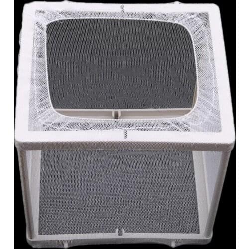 Fish Tank Aquarium Breeding Guppy Breeder Fish Baby Gauze Trap Box Isolator Compact