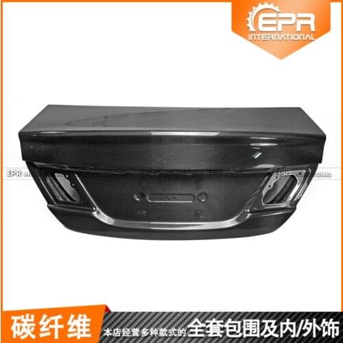 Suit For Civic Japanese 2012 Fb Four Door Version Original Carbon Fiber Surround Refitted Rear Trunk Cover