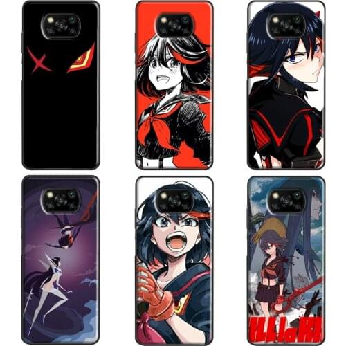 Anime Kill La Kill For Xiaomi Mi 10T Pro Mi 9T 9 A3 Mi Note 10 Lite Case For POCO X3 NFC F1 F2 Pro Cover