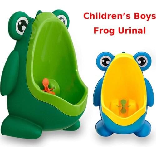 Frog childrens urinal boy wall-mounted urinal toilet Kids Potty training Boys Pee Toilet Baby Potty Toilet girls Travel Potty