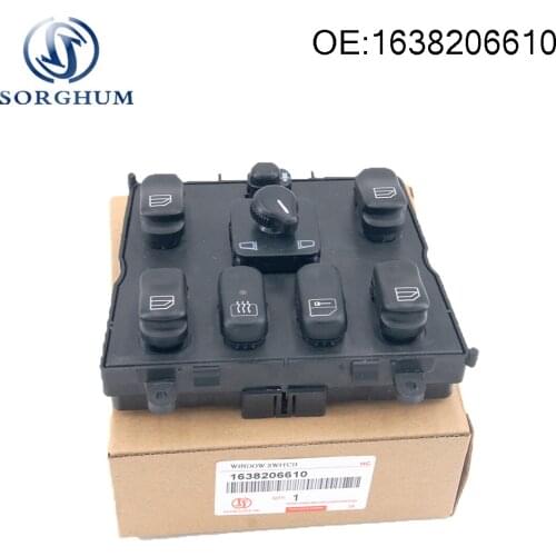 Electric Power Window Switch 1638206610 A1638206610 For Mercedes-Benz W163 ML320 ML400 ML430 ML500 1998-2005