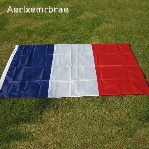 Aerlxemrbrae flag france banner flag 90*150cm 60*90cm national polyster french flag