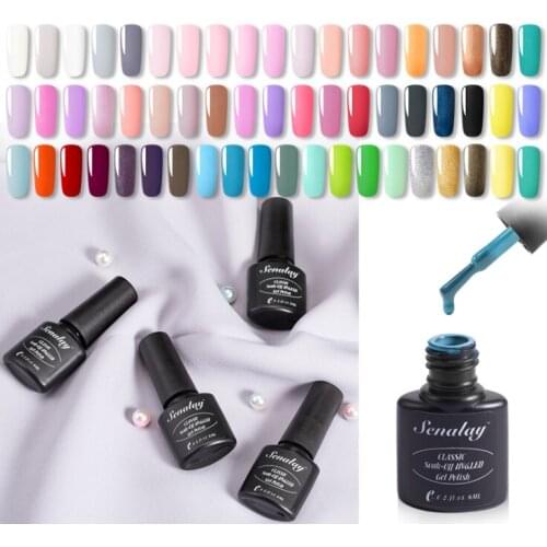 Gel Varnish UV Vernis Semi Permanent Rainbow Colorful Glitter Varnish Hybrid Nail Art All For Manicure Gel Nail Polish
