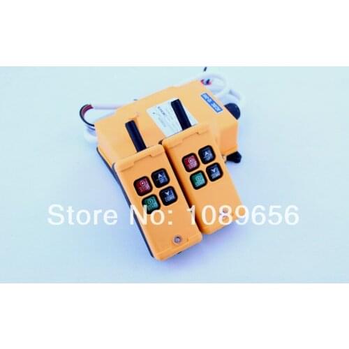HS-4 Industrial Remote Control switch 4 keys 1 receiver+ 1 transmitter AC 220V 220VAC