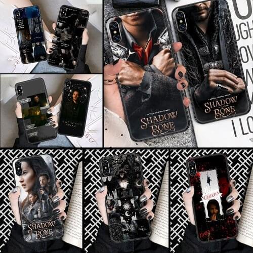 Shadow and bone The Darkling Phone Case Cover Hull For iphone 5 5s se 2 6 6s 7 8 12 mini plus X XS XR 11 PRO MAX black silicone