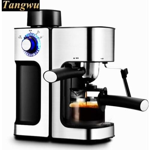 Espresso maker USES semi-automatic steam mini-pot for commercial use