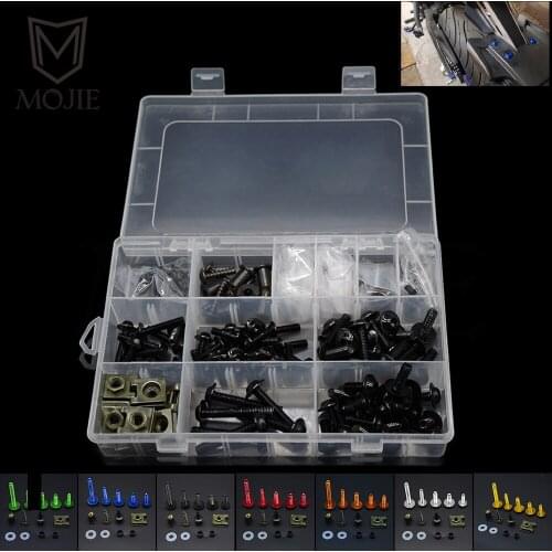 Motorcycle Fairing Screws Bolts Kit Bolt Screw Fastener Fixation For YAMAHA Dragstar V-Star DS400 DS650 XVS400 XVS650 XV1900