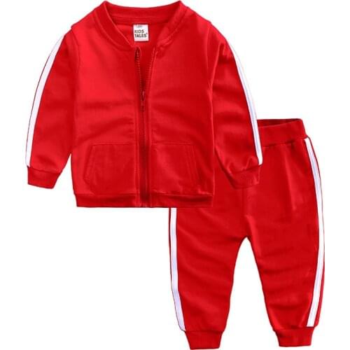 Baby Boy Fashion Clothes Set Autumn and winter Sportswear Coat+Pants 2Pcs Baby Girl Toddler Outfits Toddler Clothing Casual Suit