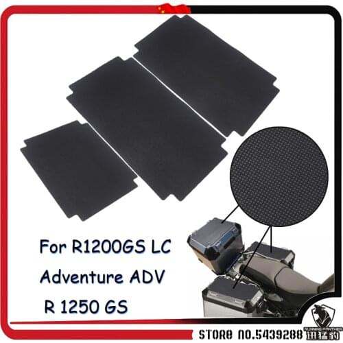For BMW R1200GS LC Adventure R1250GS Motorcycles PVC leather Side Case Pads Pannier Cover Set Luggage Cases R 1200 GS