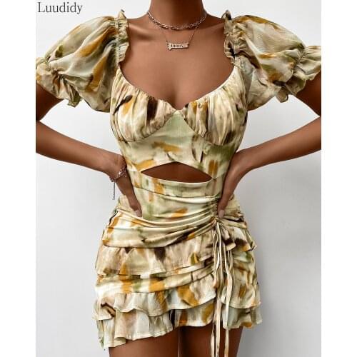 Летние платья мини Luudidy China At AliExpress