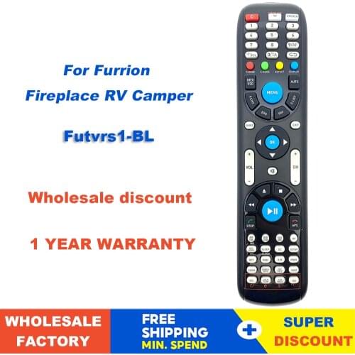 NEW Futvrs1-BL TV Remote Control for Furrion Fireplace RV Camper DVD Unimote1