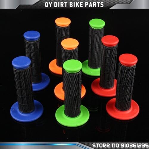 Motocross grips Handle Grips Rubber Handle Grips For EXC CRF YZ YZF RMZ WR TTR KLX Dirt Bike MX Enduro Supermoto 125cc 250cc