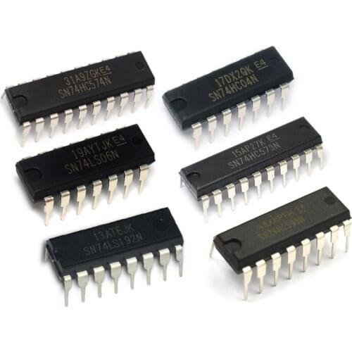 10pcs SN74HC00N DIP 74HC00 DIP-14 SN74HC02N SN74HC04N SN74HC05N SN74HC08N SN74HC10N 74HC02 74HC04 74HC05 74HC08 74HC10 74HC00N