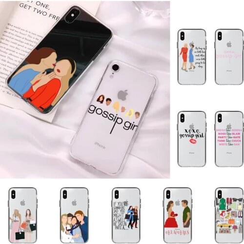TOPLBPCS Gossip Girl Love Best Friends Phone Case for iPhone 11 12 pro XS MAX 8 7 6 6S Plus X 5S SE 2020 XR case