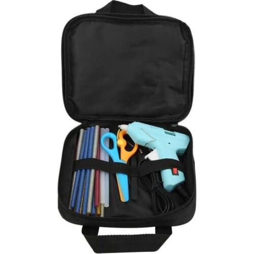 Hot Glue Gun Professional Electric Heating Hot Melt Glue Gun with 20pcs Hot Melt Glue Sticks Set EU Plug 220V