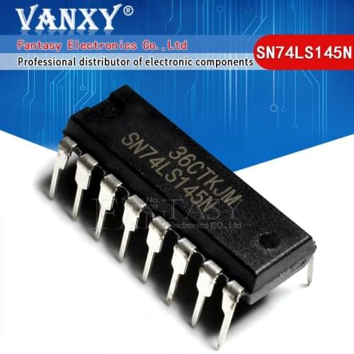10pcs SN74LS145N DIP-16 HD74LS145P DIP 74LS145 DIP16 vanxy digital logic chips