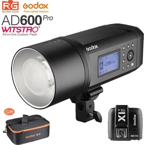 Godox AD600Pro HSS 1/8000s TTL 2.4G Wireless Outdoor Flash Photography lights AD600 Pro + X1T-C Trigger for Canon Digital Camera