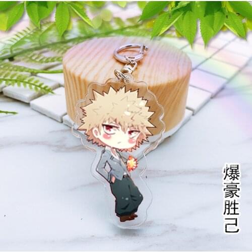 Stray Dogs Anime Acrylic Key Chains Cartoon Keyring Keychain Pendant Keyholder Unisex Gift