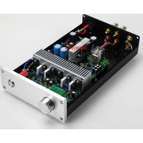 DIYERZONE Finished HIFI NAP250 MOD Stereo Power amplifier 80W+80W desktop Audio amp L9-16