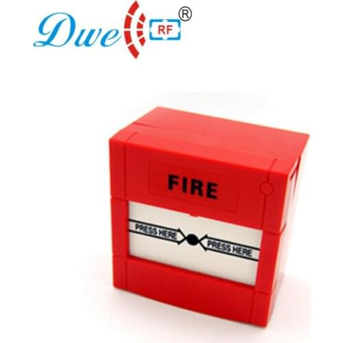 DWE CC RF Exit Button Resettable Break Glass Push Button For Firm Alarm Door Exit DW-B06