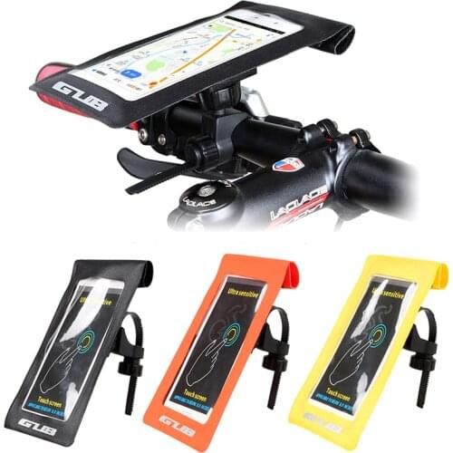 GUB 919 MTB Bicycle Bags Mountain bike Handlebar Bag Touch Screen Cycling Frame accessories for iphone X 7/8 Plus S8 Note 8 6S