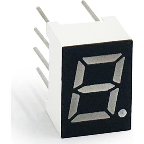 MCIGICM 20pcs 7 segment common Cathode 1 Bit digital Tube 0.28" 0.28in. Red LED Display 7 segmentos LED Digital tube