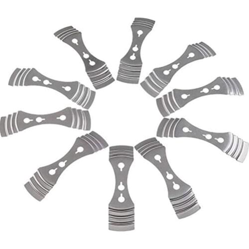 Metal Candle Wick Centering Device 3 Hole Metal Candle Core Wicks Holder Clips for Candle DIY Making Lovers