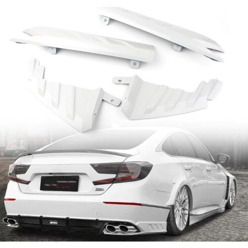 Car Rear Bumper Lip Moluding Trim Protector Cover For Honda Accord X A Trois Volumes LX 2018 2019