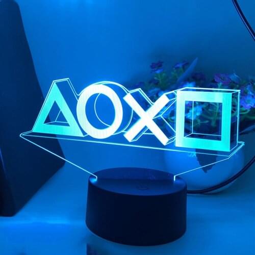 Voice Control Neon Light Supplies Colorful Multicolor Ornaments USB Acrylic Lighting Living Room Bedroom Decorative Lamp