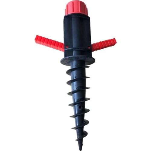 New Beach Umbrella Sand Anchor Outdoor Camping Grass Auger Spiral Stand Storage Holder Heavy Duty Patio Lawn Home Garden