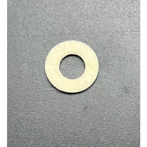 Shockproof cotton pad for cassette deck take-up pulley
