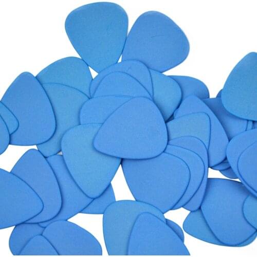 Lots of 100pcs Blue 1mm Heavy Gauge Delrin Guitar Bass Picks Plectrums