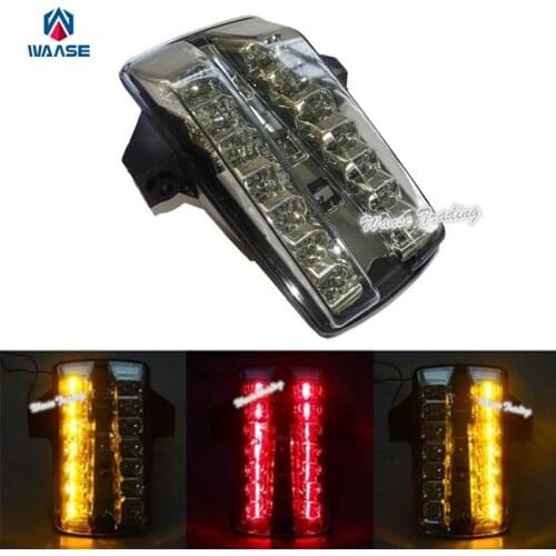E-Marked Taillight Tail Brake Turn Signal Integrated Led Light Smoke Lens For SUZUKI SV650 SV650S SV1000 SV1000S SV 650/S 1000/S