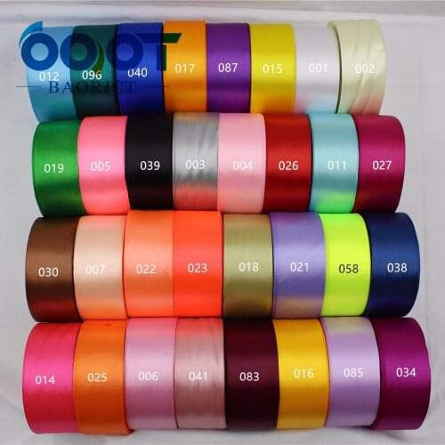 1-1/2'' (38mm) Satin Ribbon Fabric Ribbon Silk Ribbon Embellish Ribbon Rolls,25 Yard/Roll, Ribbons Perfect for Crafts 166938